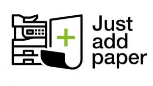 just add paper