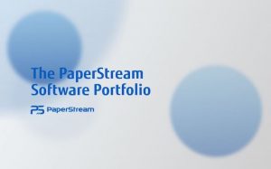 paperstream portfolio